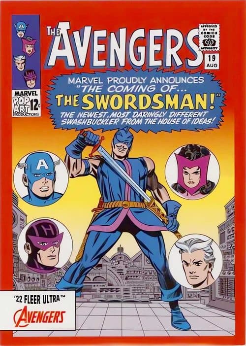 Avengers (1963) #19 #A-19 — 2022 Marvel Fleer Ultra Avengers