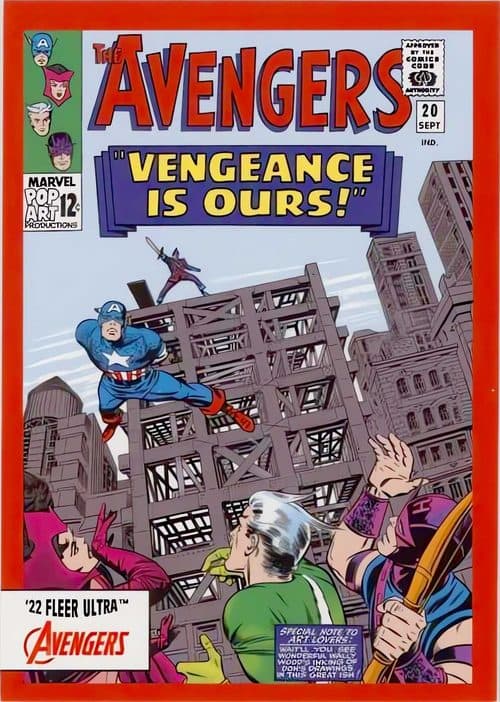 Avengers (1963) #20 #A-20 — 2022 Marvel Fleer Ultra Avengers