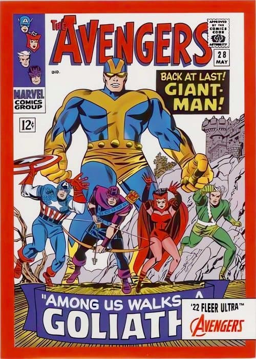 Avengers (1963) #28 #A-28 — 2022 Marvel Fleer Ultra Avengers