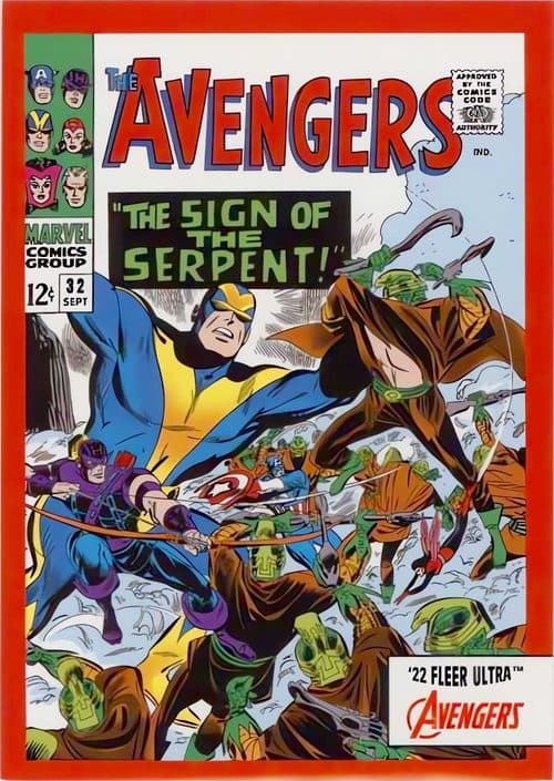 Avengers (1963) #32 #A-32 — 2022 Marvel Fleer Ultra Avengers