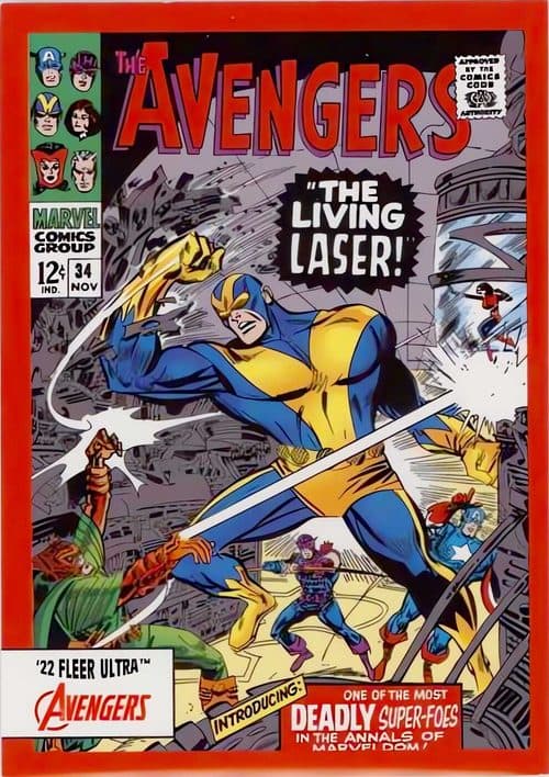 Avengers (1963) #34 #A-34 — 2022 Marvel Fleer Ultra Avengers