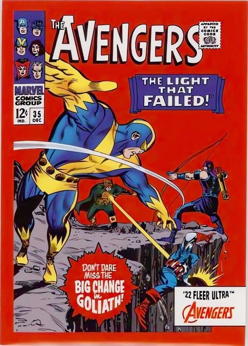 Avengers (1963) #35 #A-35 — 2022 Marvel Fleer Ultra Avengers
