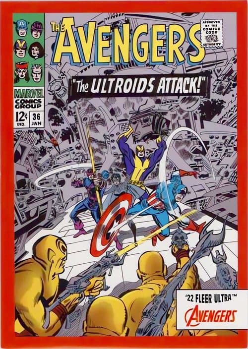 Avengers (1963) #36 #A-36 — 2022 Marvel Fleer Ultra Avengers