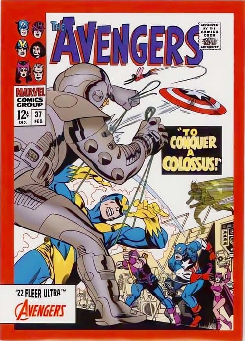 Avengers (1963) #37 #A-37 — 2022 Marvel Fleer Ultra Avengers