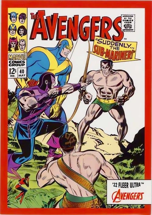 Avengers (1963) #40 #A-40 — 2022 Marvel Fleer Ultra Avengers