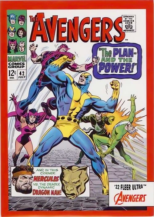 Avengers (1963) #42 #A-42 — 2022 Marvel Fleer Ultra Avengers