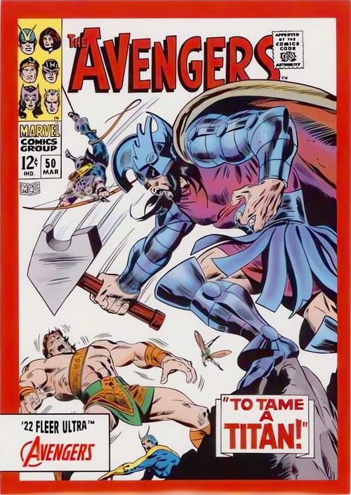 Avengers (1963) #50 #A-50 — 2022 Marvel Fleer Ultra Avengers