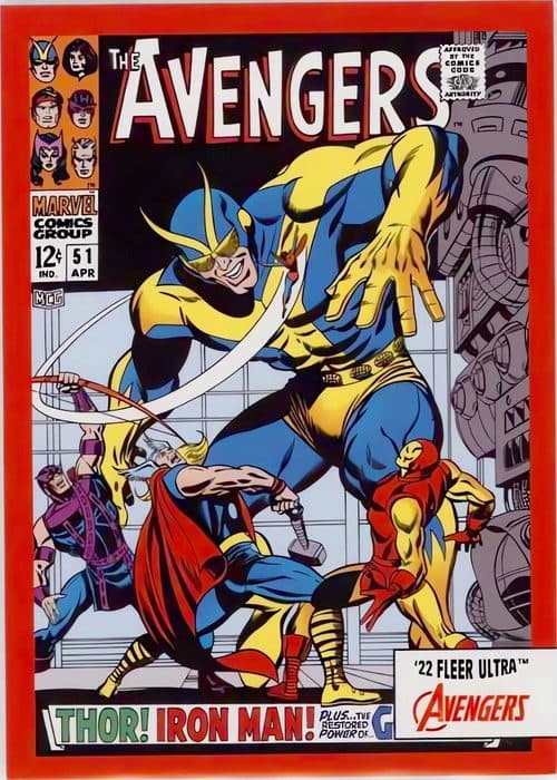 Avengers (1963) #51 #A-51 — 2022 Marvel Fleer Ultra Avengers