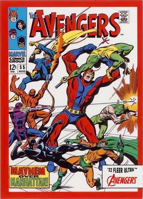 Avengers (1963) #55 #A-55 — 2022 Marvel Fleer Ultra Avengers