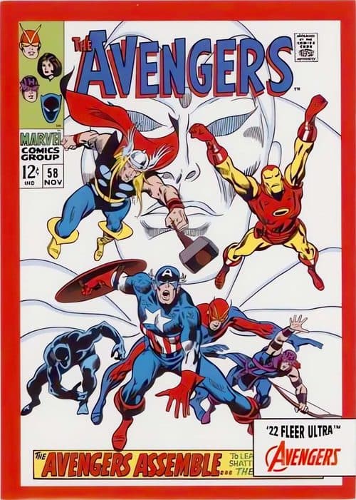 Avengers (1963) #58 #A-58 — 2022 Marvel Fleer Ultra Avengers