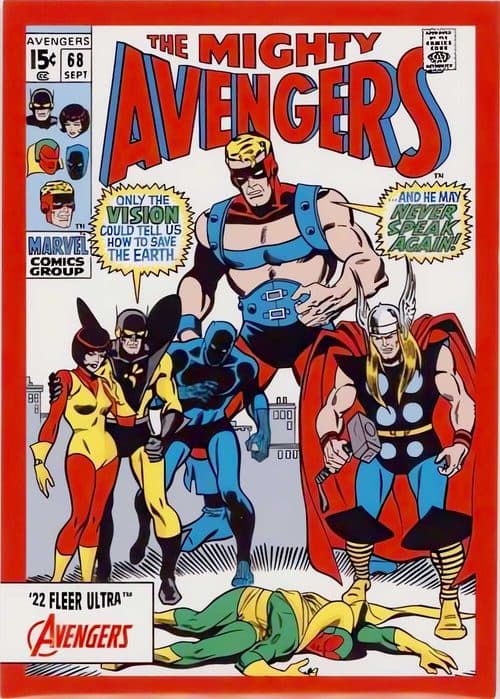 Avengers (1963) #68 #A-68 — 2022 Marvel Fleer Ultra Avengers