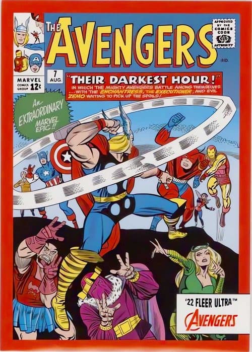 Avengers (1963) #7 #A-7 — 2022 Marvel Fleer Ultra Avengers