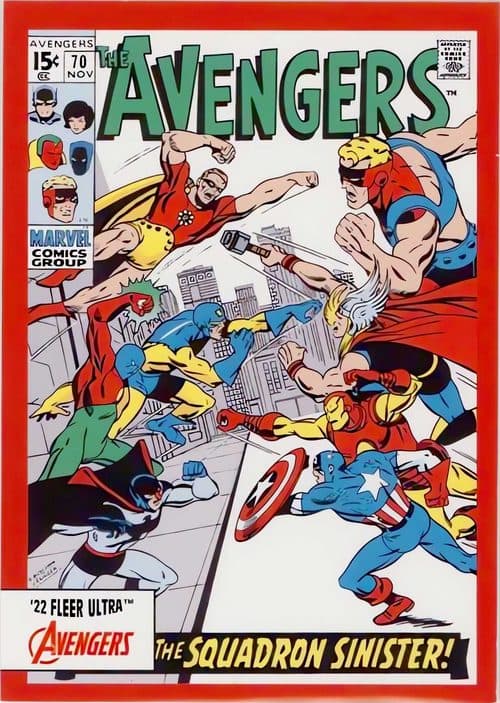 Avengers (1963) #70 #A-70 — 2022 Marvel Fleer Ultra Avengers