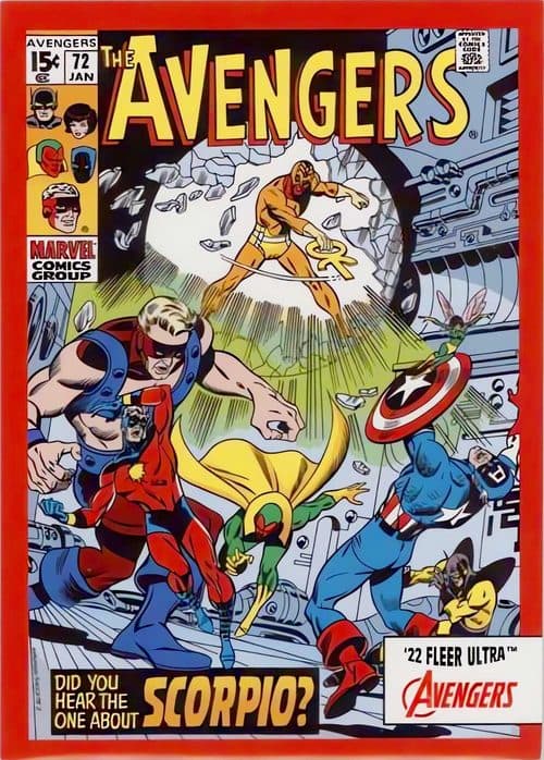 Avengers (1963) #72 #A-72 — 2022 Marvel Fleer Ultra Avengers