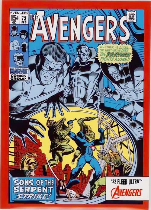 Avengers (1963) #73 #A-73 — 2022 Marvel Fleer Ultra Avengers