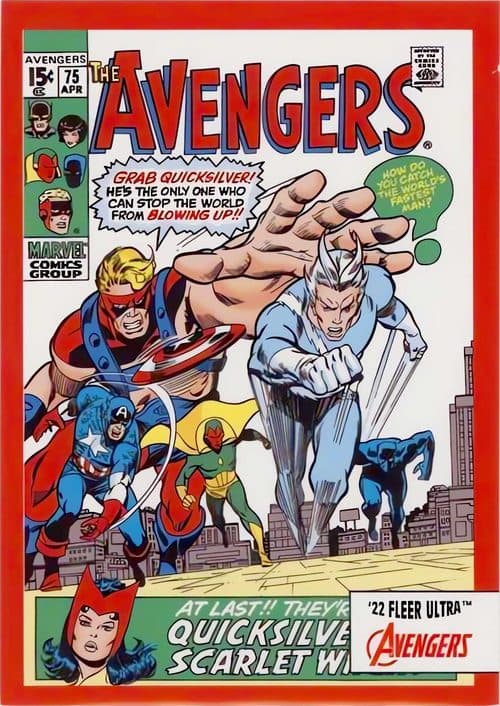 Avengers (1963) #75 #A-75 — 2022 Marvel Fleer Ultra Avengers