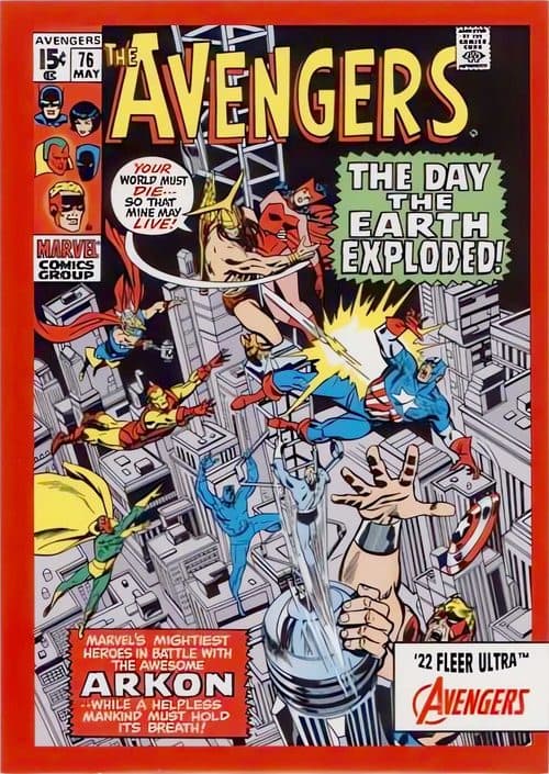 Avengers (1963) #76 #A-76 — 2022 Marvel Fleer Ultra Avengers