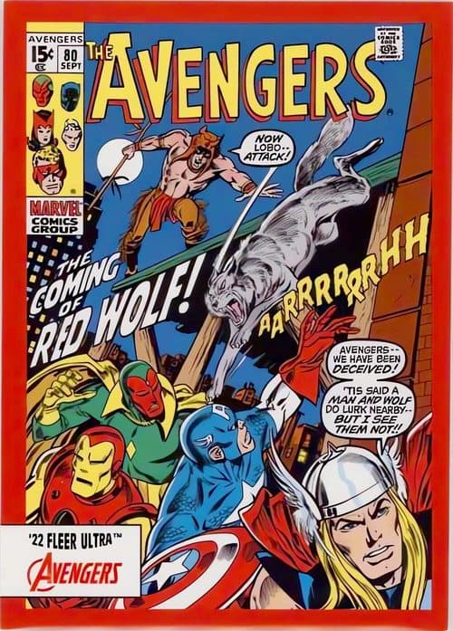 Avengers (1963) #80 #A-80 — 2022 Marvel Fleer Ultra Avengers