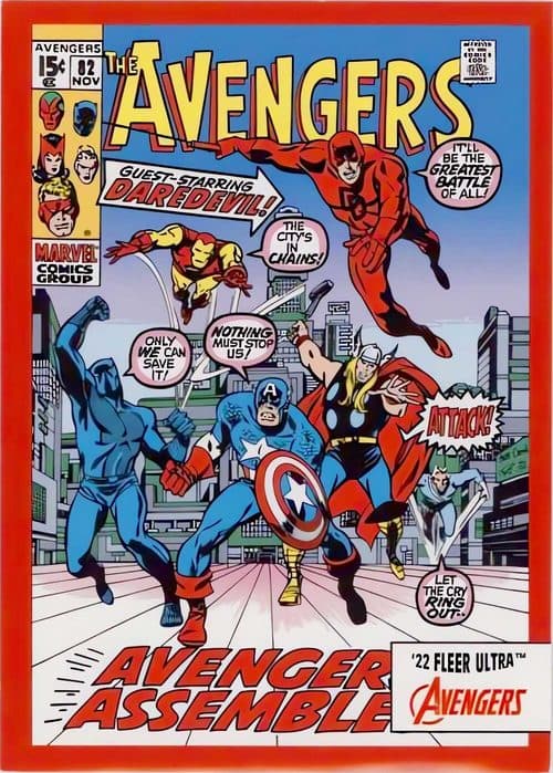 Avengers (1963) #82 #A-82 — 2022 Marvel Fleer Ultra Avengers