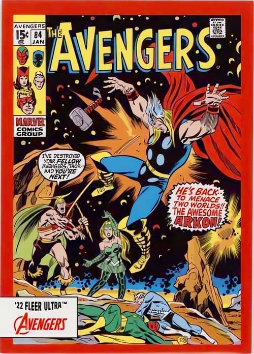 Avengers (1963) #84 #A-84 — 2022 Marvel Fleer Ultra Avengers