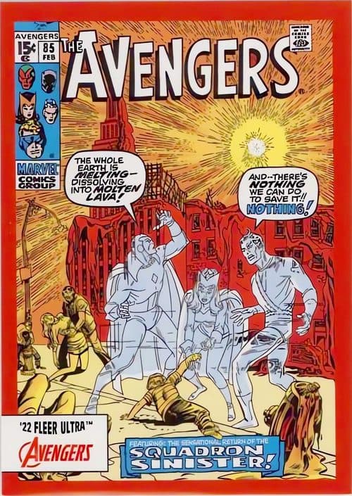 Avengers (1963) #85 #A-85 — 2022 Marvel Fleer Ultra Avengers