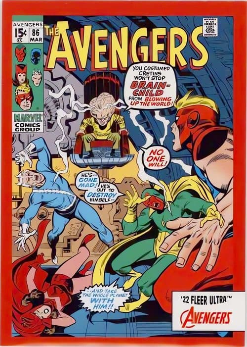 Avengers (1963) #86 #A-86 — 2022 Marvel Fleer Ultra Avengers