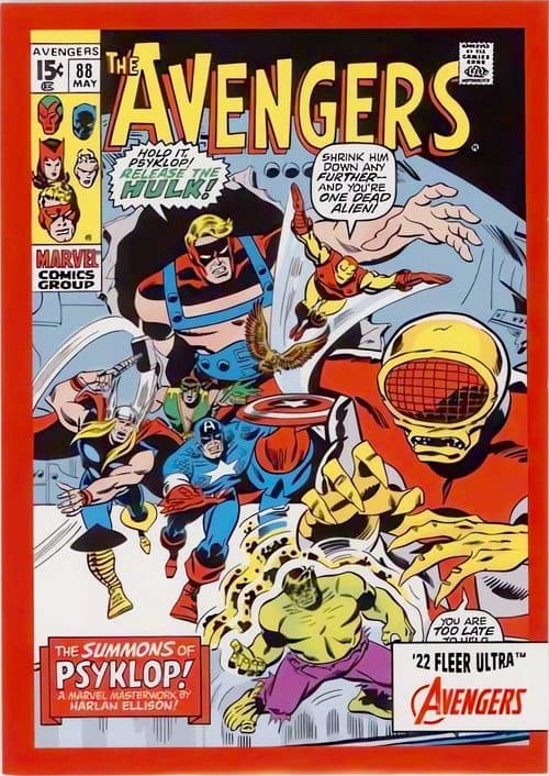 Avengers (1963) #88 #A-88 — 2022 Marvel Fleer Ultra Avengers