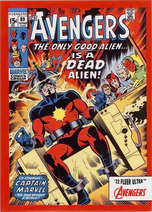 Avengers (1963) #89 #A-89 — 2022 Marvel Fleer Ultra Avengers