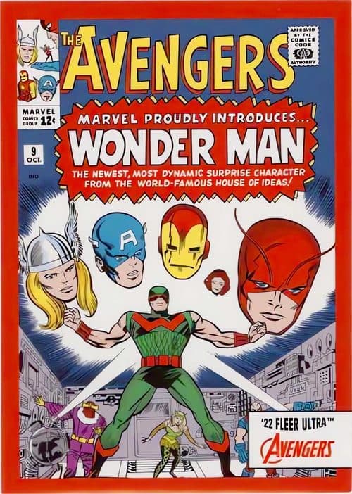Avengers (1963) #9 #A-9 — 2022 Marvel Fleer Ultra Avengers
