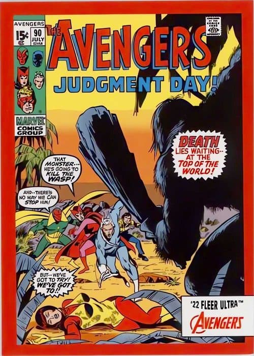 Avengers (1963) #90 #A-90 — 2022 Marvel Fleer Ultra Avengers