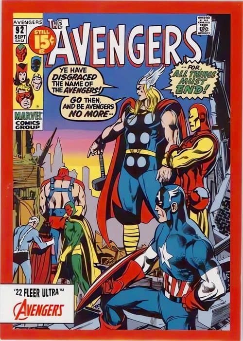Avengers (1963) #92 #A-92 — 2022 Marvel Fleer Ultra Avengers
