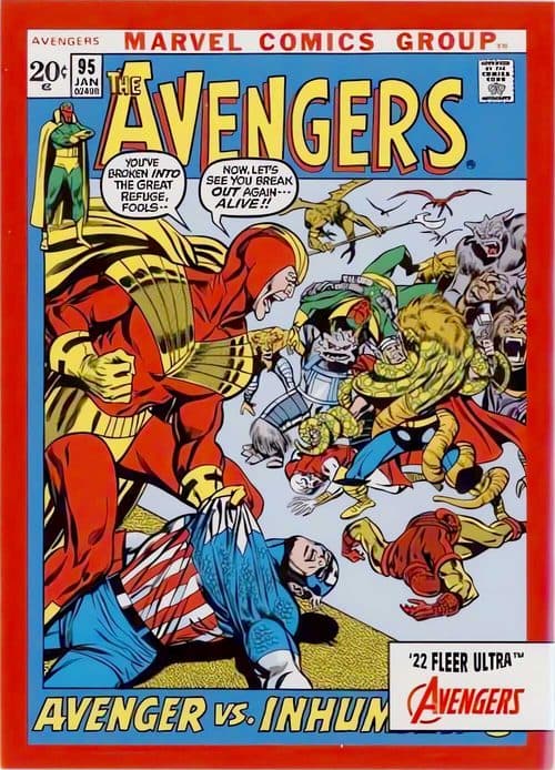 Avengers (1963) #95 #A-95 — 2022 Marvel Fleer Ultra Avengers