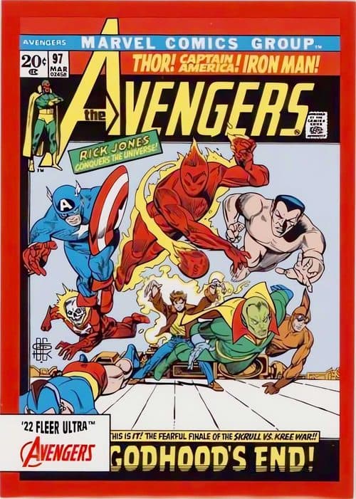 Avengers (1963) #71 #A-97 — 2022 Marvel Fleer Ultra Avengers
