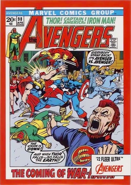 Avengers (1963) #98 #A-98 — 2022 Marvel Fleer Ultra Avengers