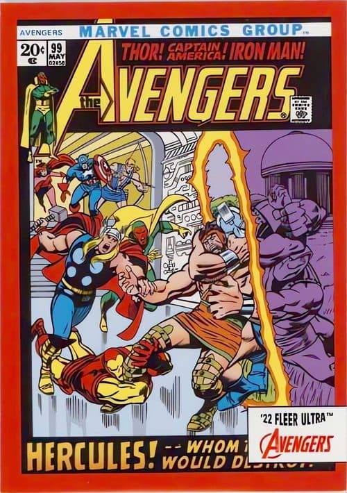 Avengers (1963) #99 #A-99 — 2022 Marvel Fleer Ultra Avengers