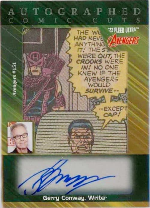Gerry Conway - Avengers (1963) #151 #ACC-AVG151 — 2022 Marvel Fleer Ultra Avengers
