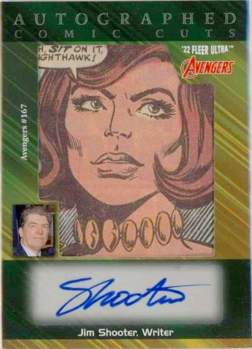 Jim Shooter - Avengers (1963) #167 #ACC-AVG167 — 2022 Marvel Fleer Ultra Avengers