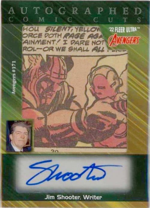 Jim Shooter - Avengers (1963) #171 #ACC-AVG171 — 2022 Marvel Fleer Ultra Avengers