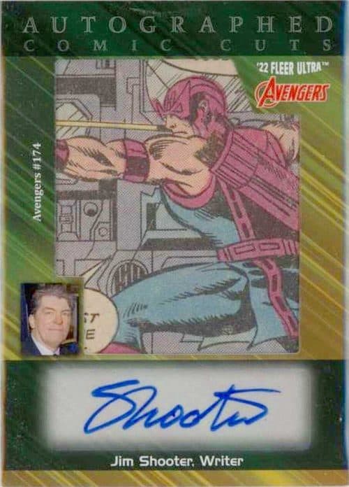 Jim Shooter - Avengers (1963) #174 #ACC-AVG174 — 2022 Marvel Fleer Ultra Avengers
