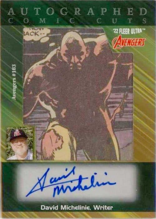 David Michelinie - Avengers (1963) #183 #ACC-AVG183 — 2022 Marvel Fleer Ultra Avengers