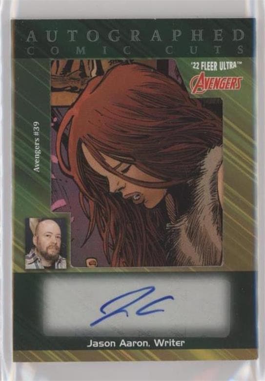 Jason Aaron - Avengers (2018) #39 #ACC-AVG1839 — 2022 Marvel Fleer Ultra Avengers