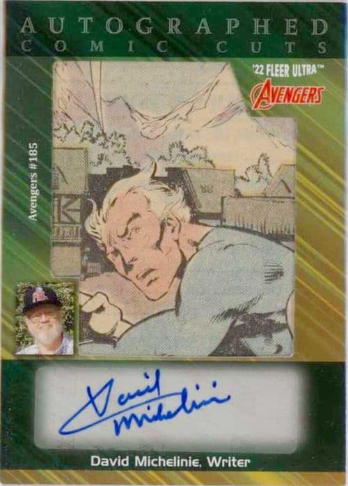 David Michelinie - Avengers (1963) #185 #ACC-AVG185 — 2022 Marvel Fleer Ultra Avengers