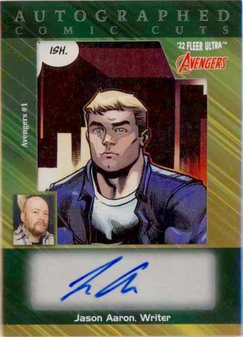 Jason Aaron - Avengers (2018) #1 #ACC-AVG20181 — 2022 Marvel Fleer Ultra Avengers