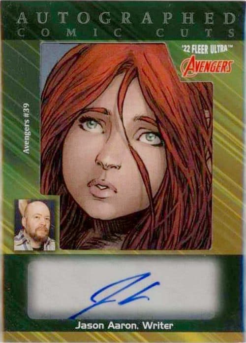 Jason Aaron - Avengers (2018) #39 #ACC-AVG201839 — 2022 Marvel Fleer Ultra Avengers