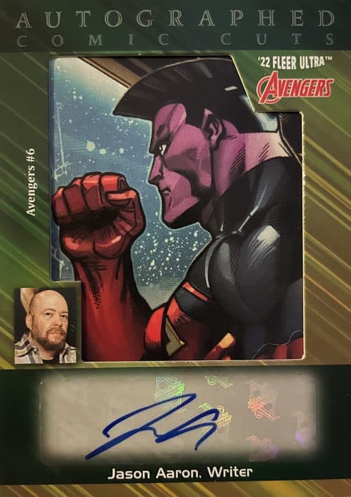 Jason Aaron - Avengers (2018) #6 #ACC-AVG20186 — 2022 Marvel Fleer Ultra Avengers
