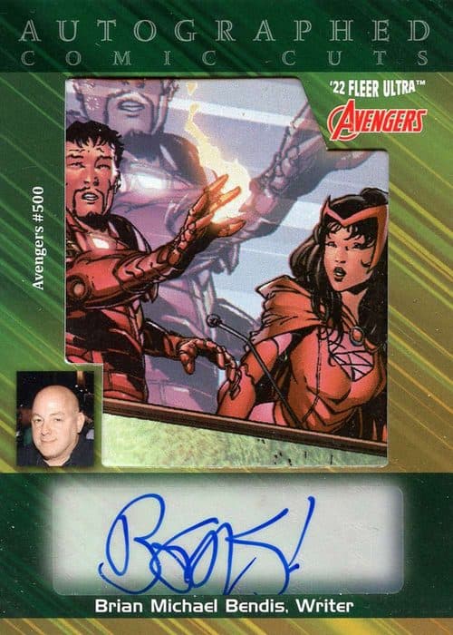 Brian Michael Bendis - Avengers (1998) #500 #ACC-AVG500 — 2022 Marvel Fleer Ultra Avengers