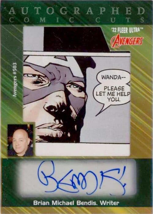 Brian Michael Bendis - Avengers (1998) #503 #ACC-AVG503 — 2022 Marvel Fleer Ultra Avengers