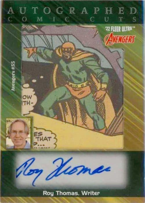 Roy Thomas - Avengers (1963) #55 #ACC-AVG55 — 2022 Marvel Fleer Ultra Avengers