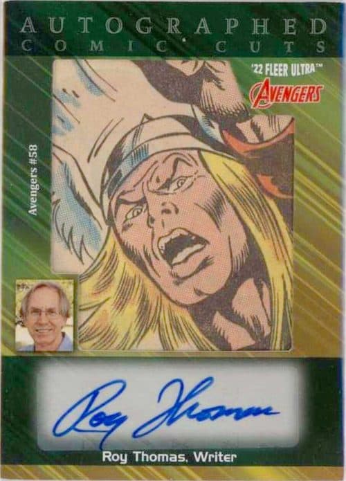 Roy Thomas - Avengers (1963) #58 #ACC-AVG58 — 2022 Marvel Fleer Ultra Avengers