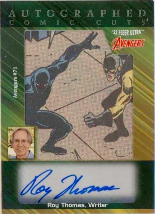 Roy Thomas - Avengers (1963) #71 #ACC-AVG71 — 2022 Marvel Fleer Ultra Avengers